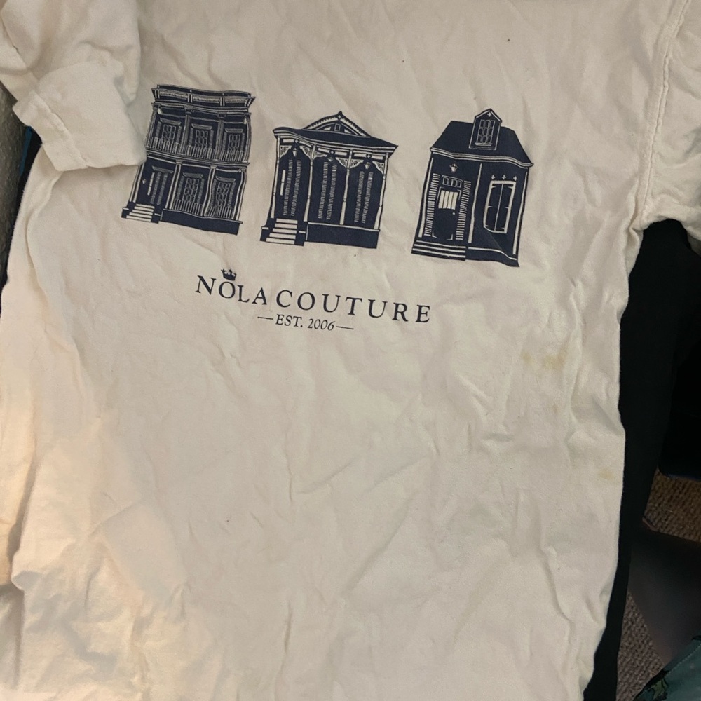 Nola Couture Classic White T-Shirt